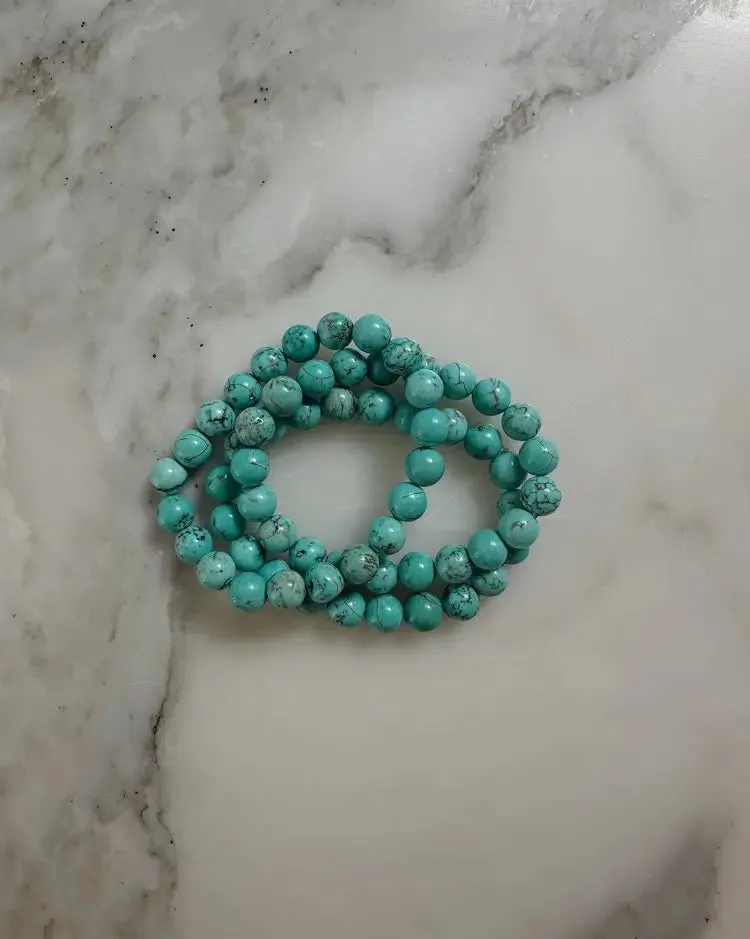 The Robins Egg beaded bracelet