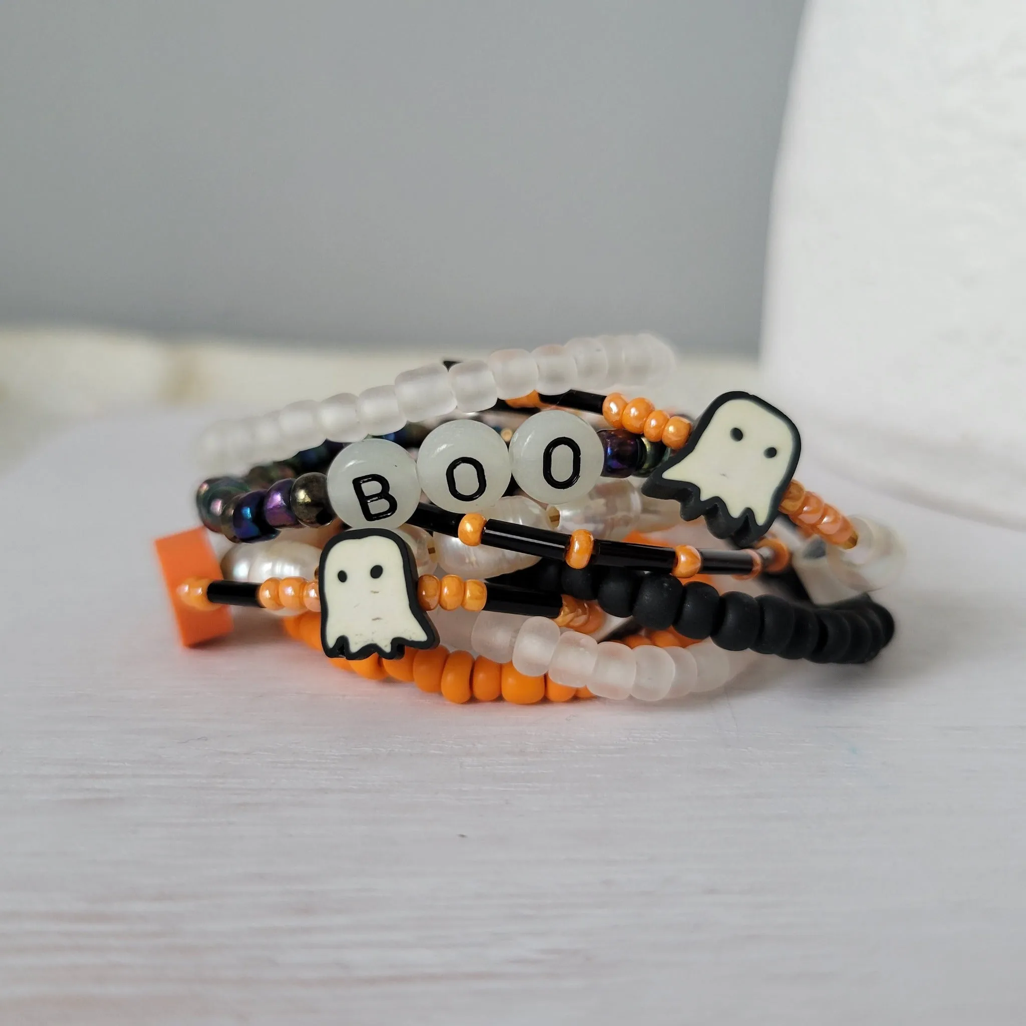 This is Halloween Bracelets - Set of 3 or Each - Unisex Options