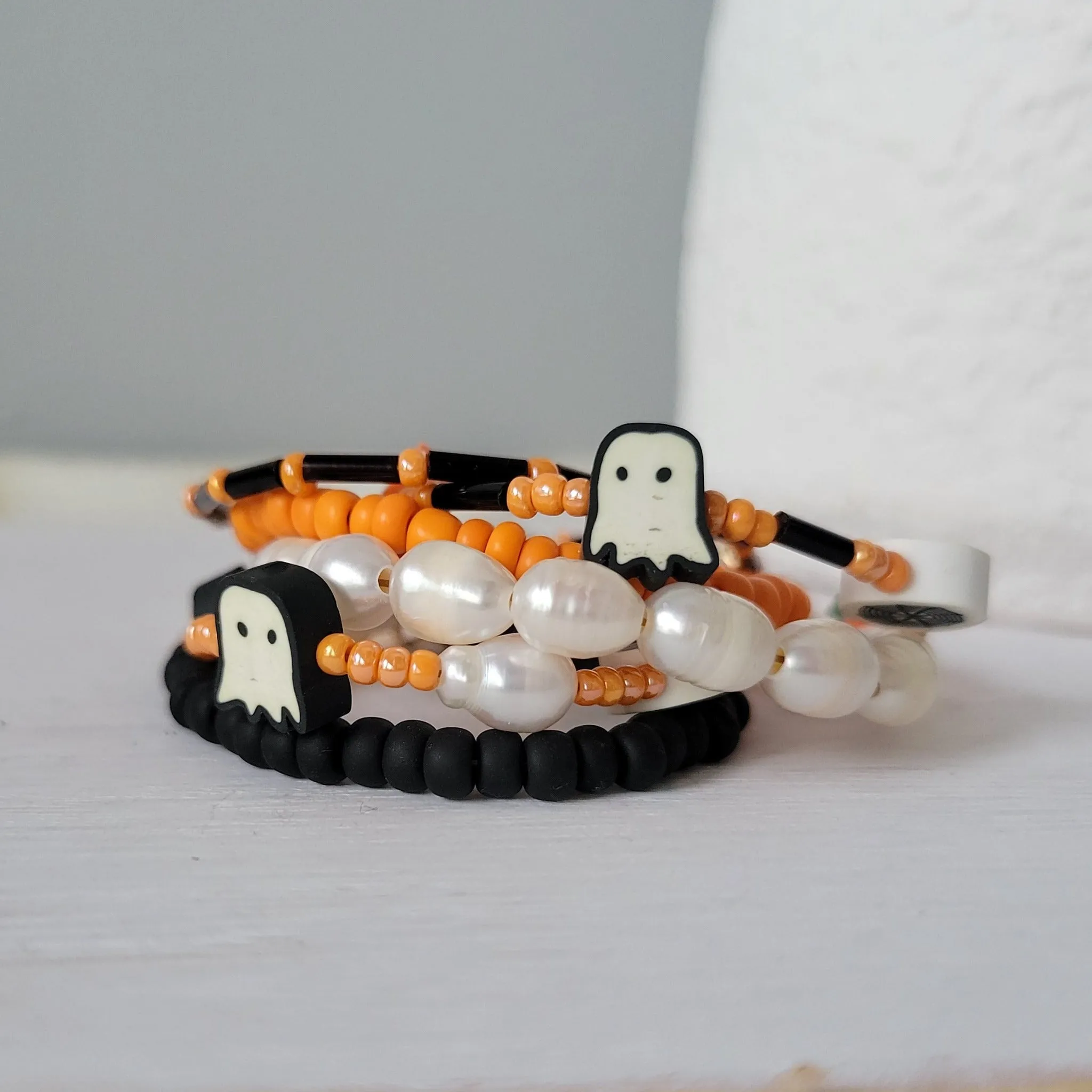 This is Halloween Bracelets - Set of 3 or Each - Unisex Options