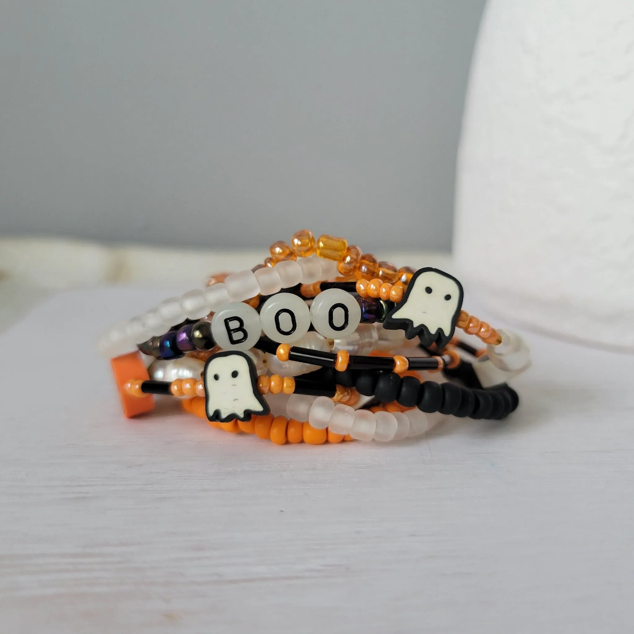 This is Halloween Bracelets - Set of 3 or Each - Unisex Options