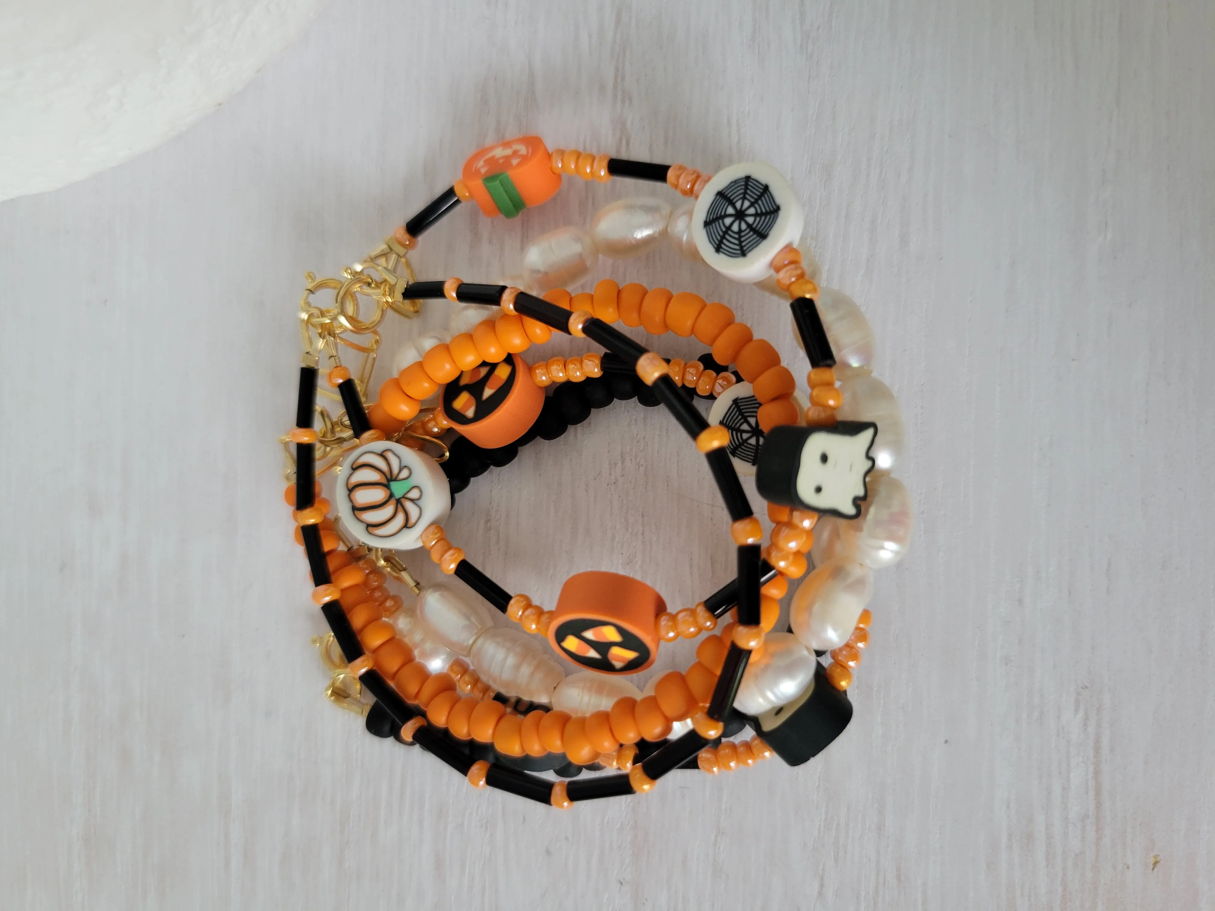 This is Halloween Bracelets - Set of 3 or Each - Unisex Options