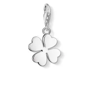 Thomas Sabo Charm Club Sterling Silver Cloverleaf Charm D