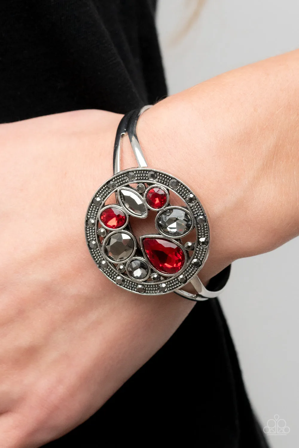 Time to Twinkle - Red (Hematite) Bracelet