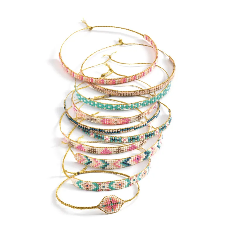 Tiny Beads Bracelet Set by Djeco Art and craft for kids 9yrs 