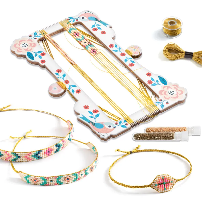 Tiny Beads Bracelet Set by Djeco Art and craft for kids 9yrs 