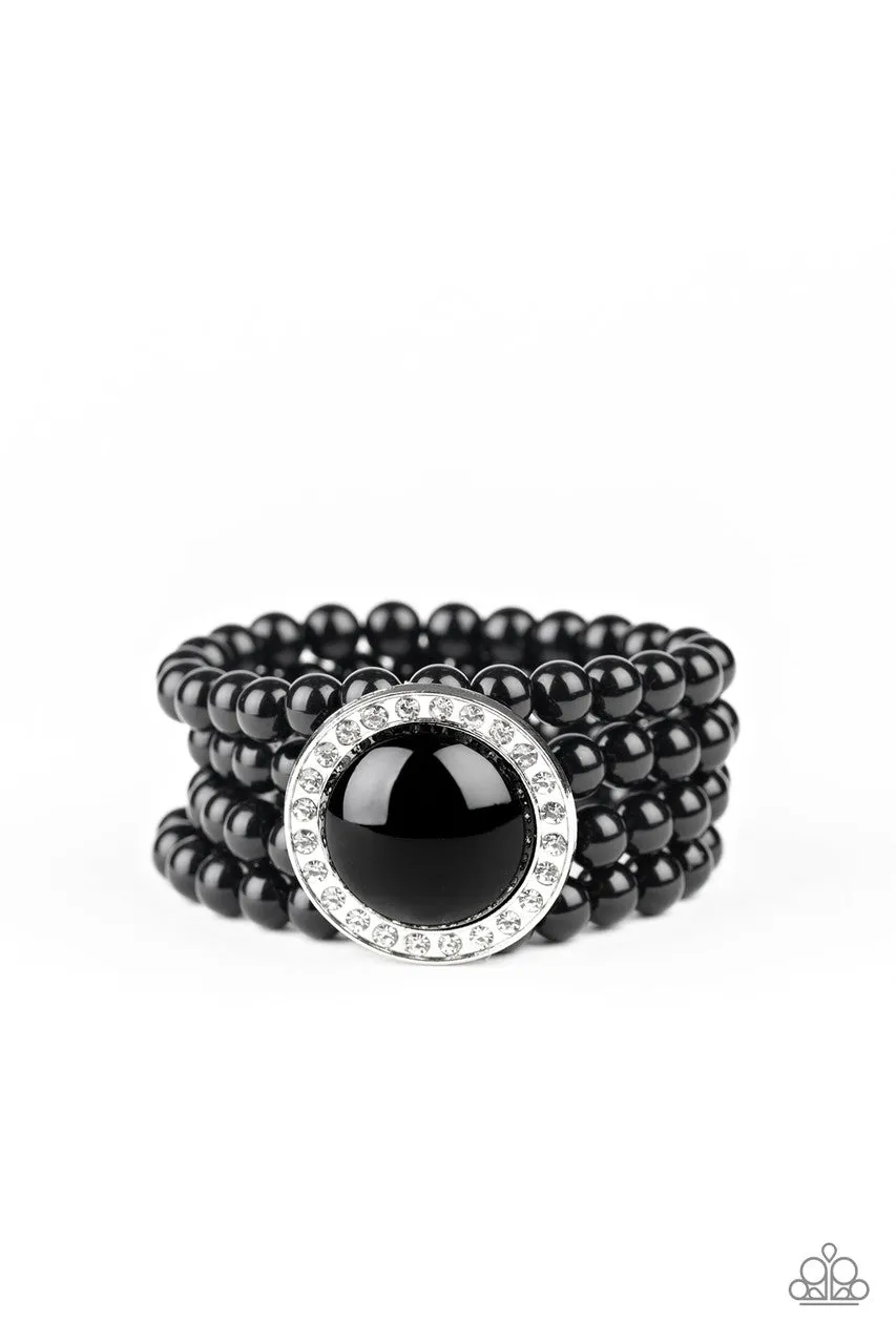 Top Tier Twinkle Black Paparazzi Bracelet