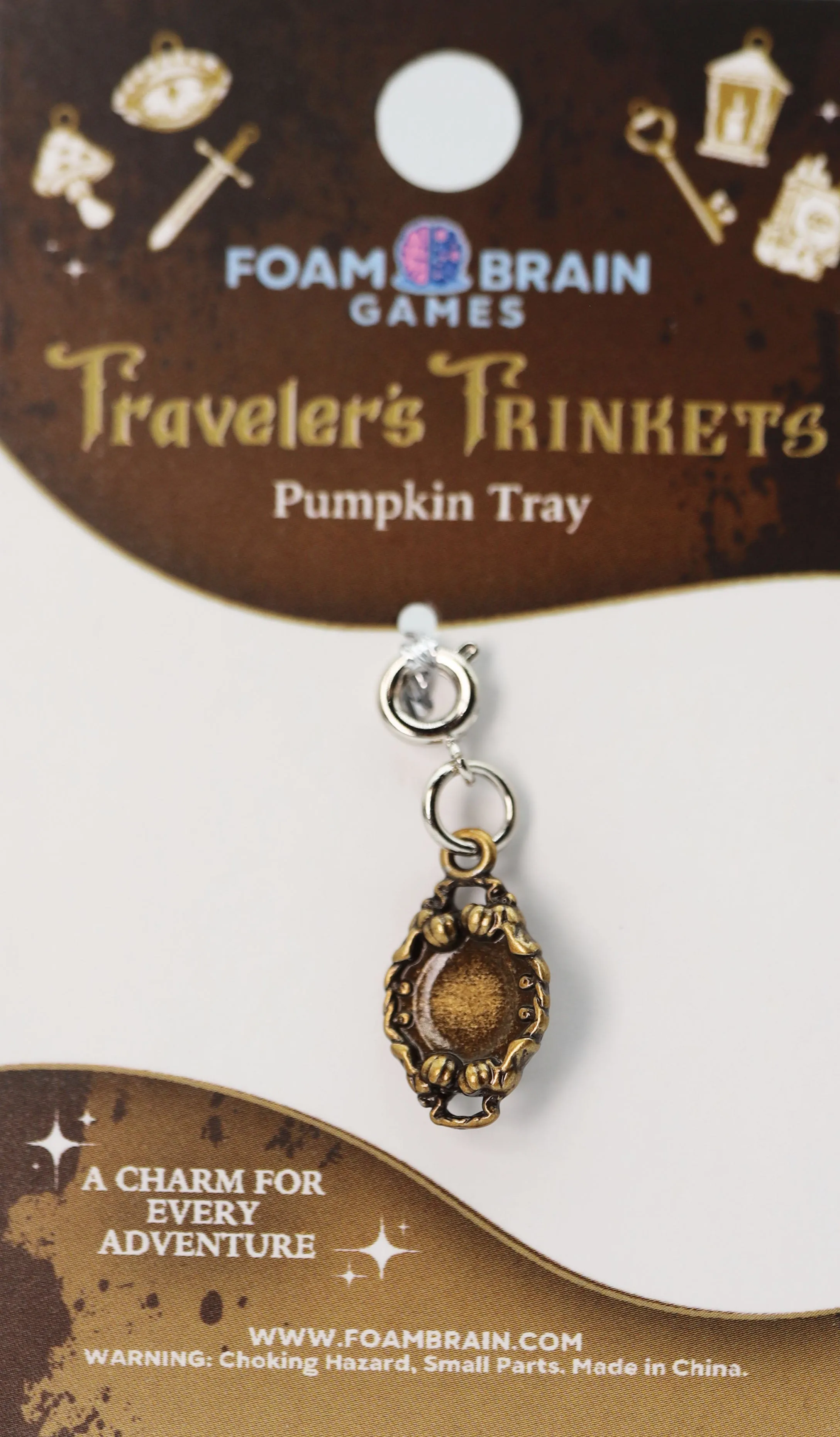 Traveler's Trinkets: Pumpkin Tray Charm