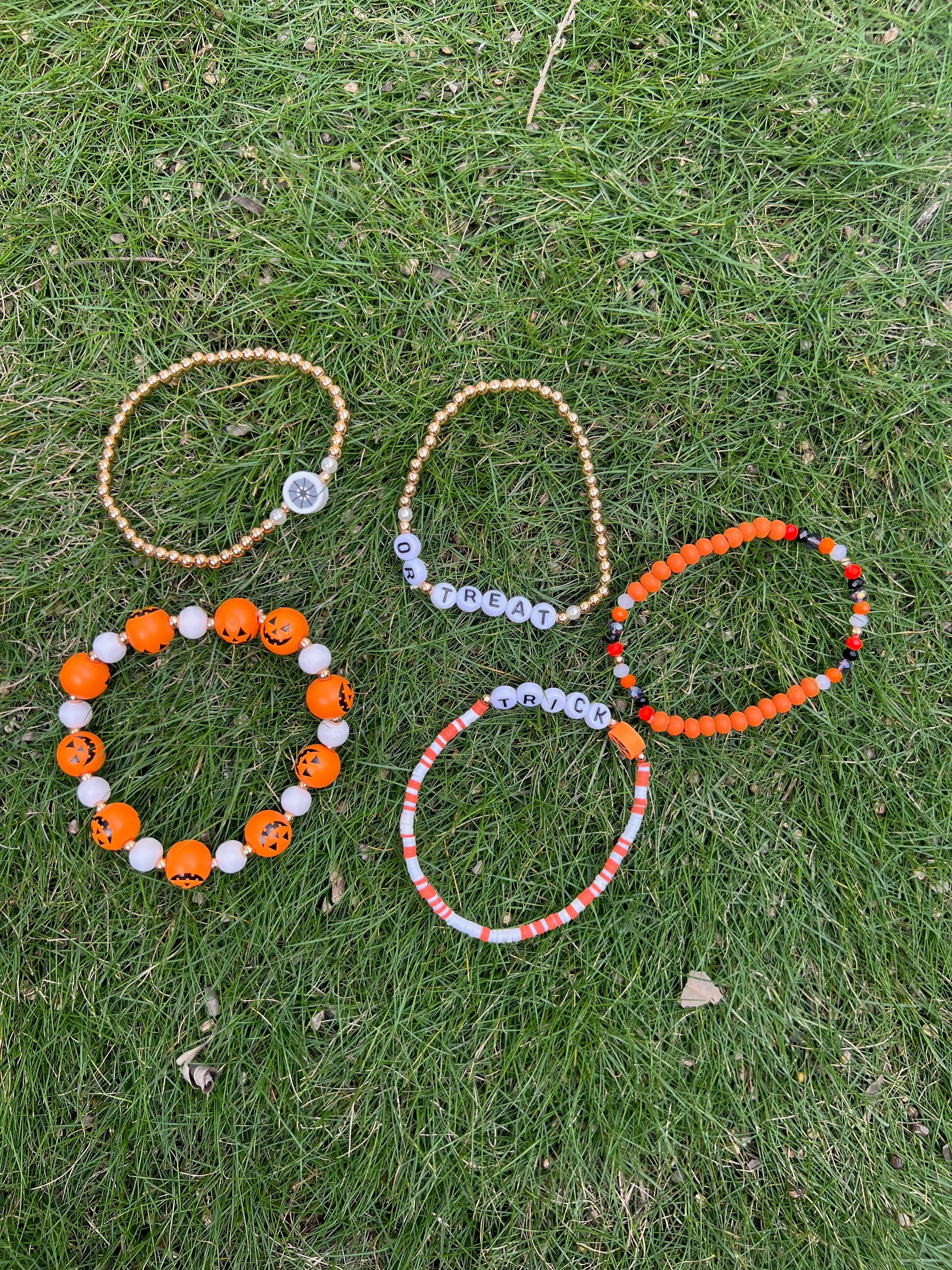 Trick or Treat Stacking Bracelets