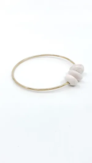 Triple Hawaiian Shell Bangle