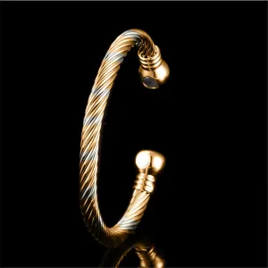 Two-Tone Twine Cuff