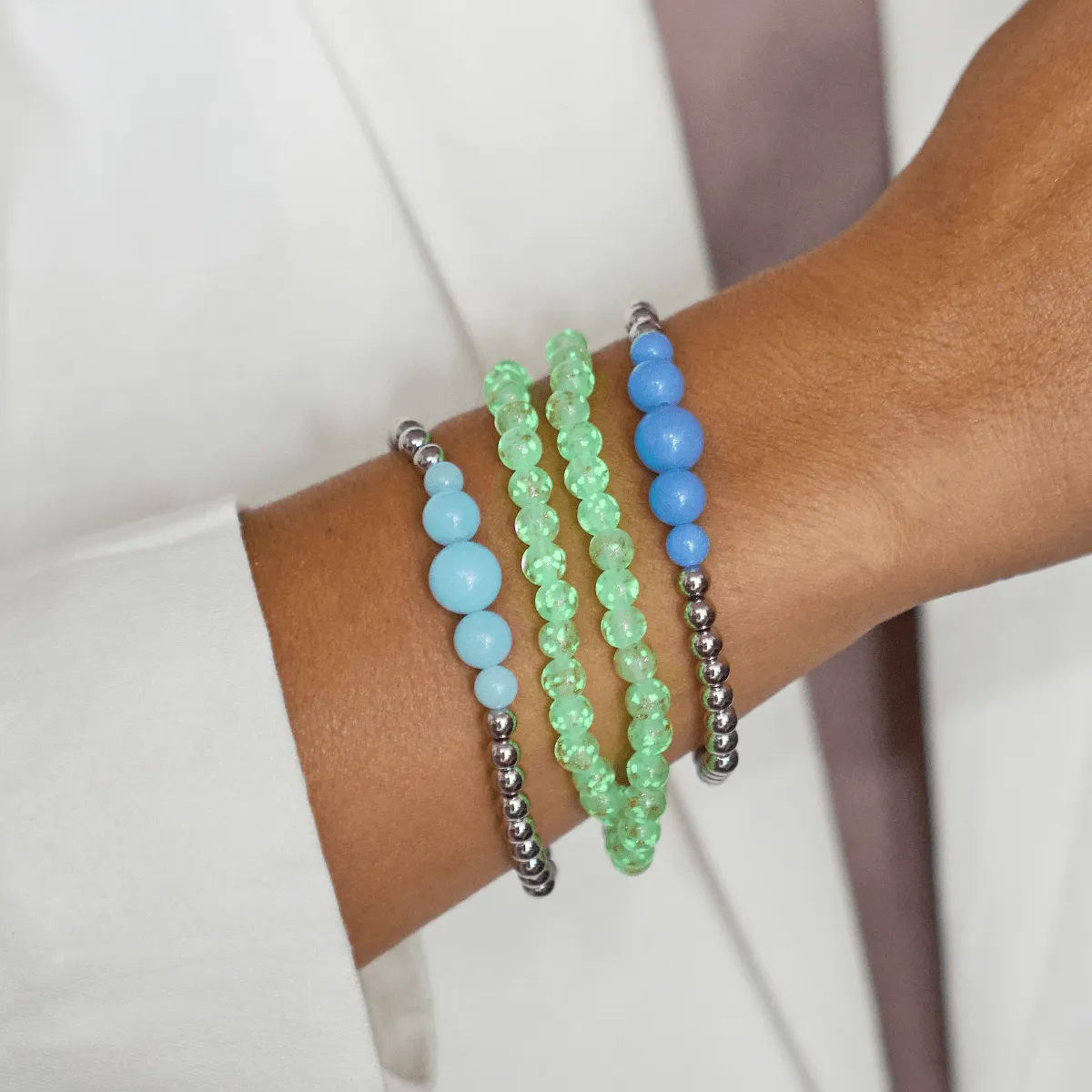 Ultramarine | Silver | Lumos Ceramic Expression Bracelet
