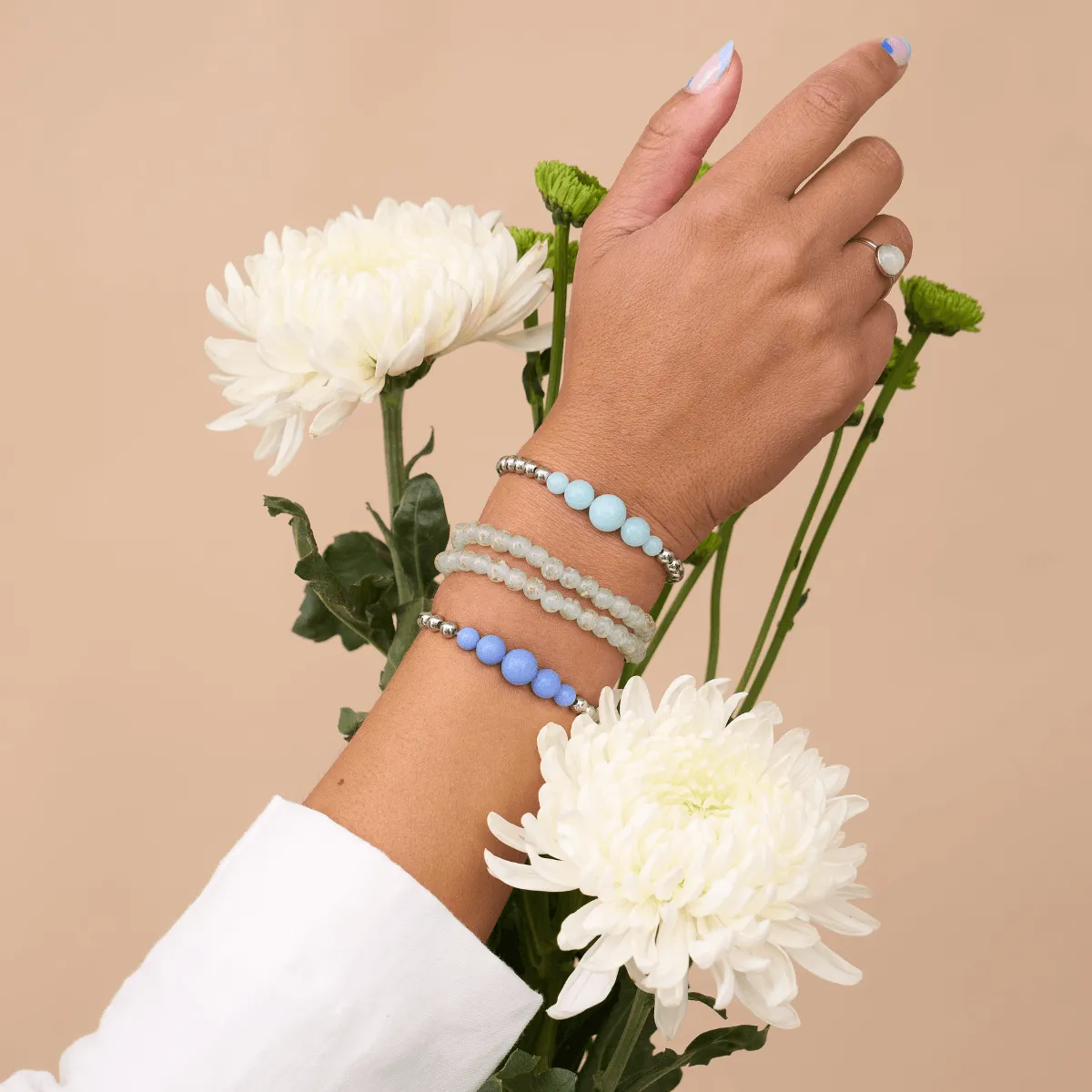 Ultramarine | Silver | Lumos Ceramic Expression Bracelet