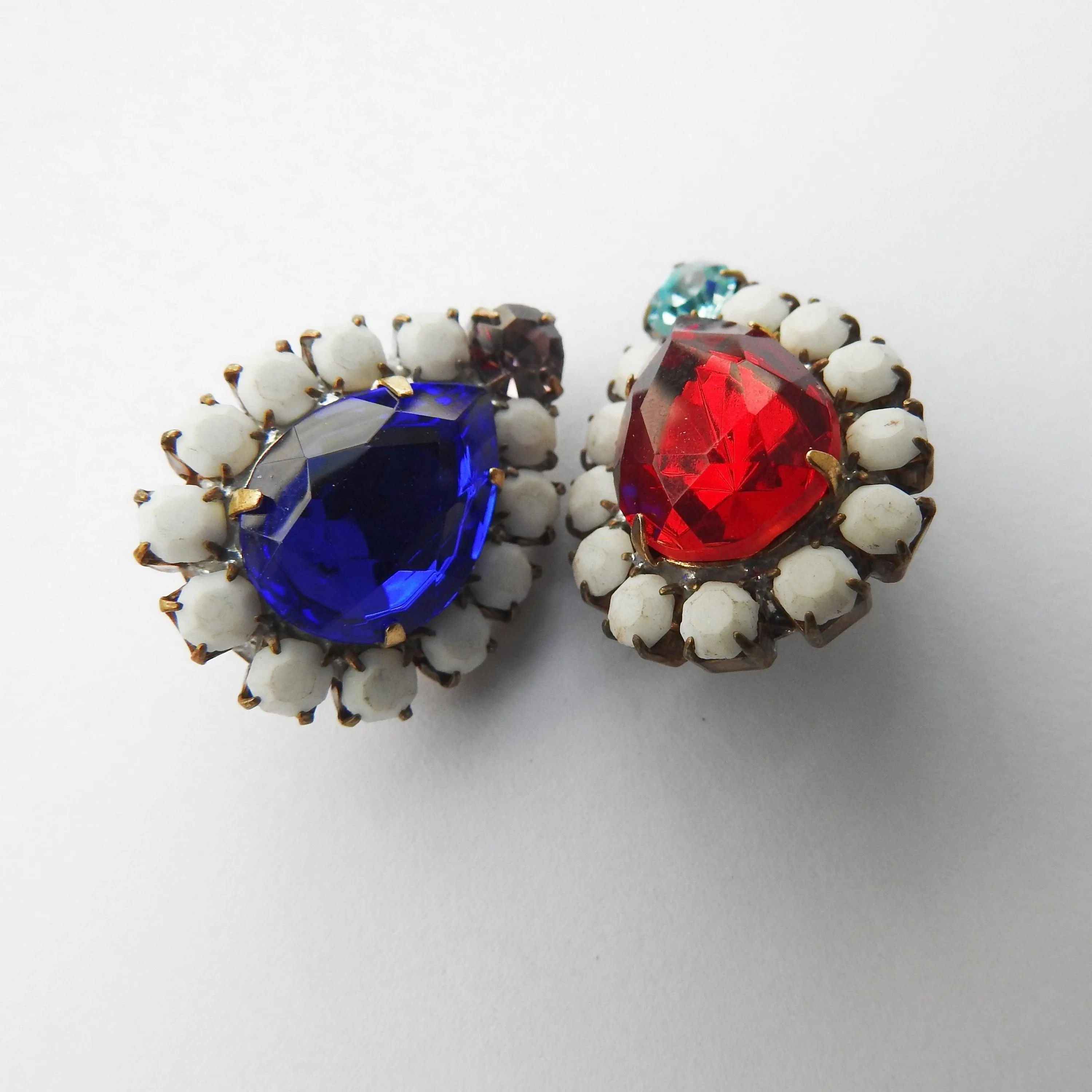 Unique shape crystal buttons