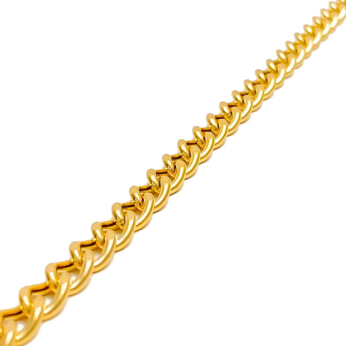 Versatile Refined 22k Gold Bracelet