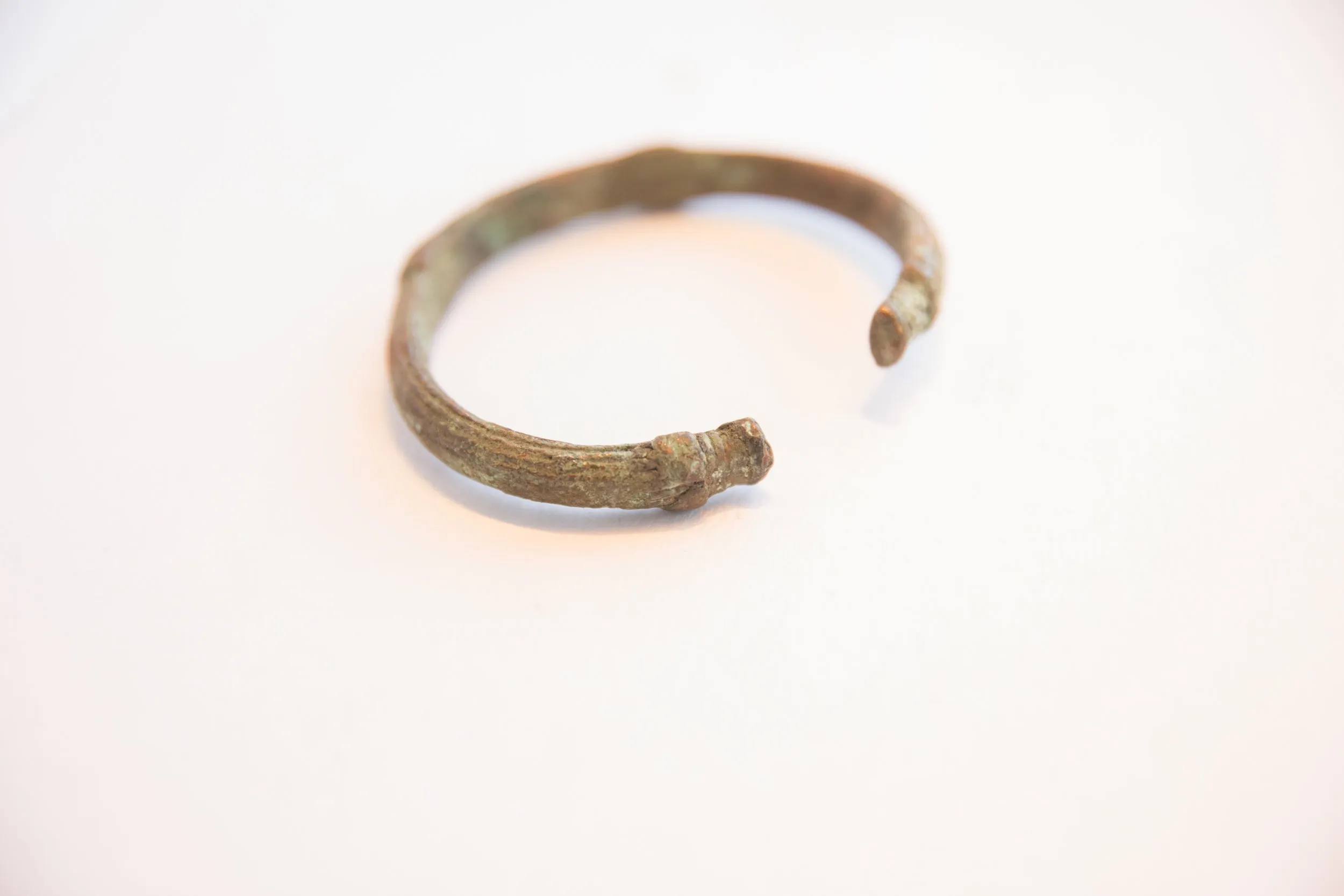 Vintage African Oxidized Cuff Bracelet