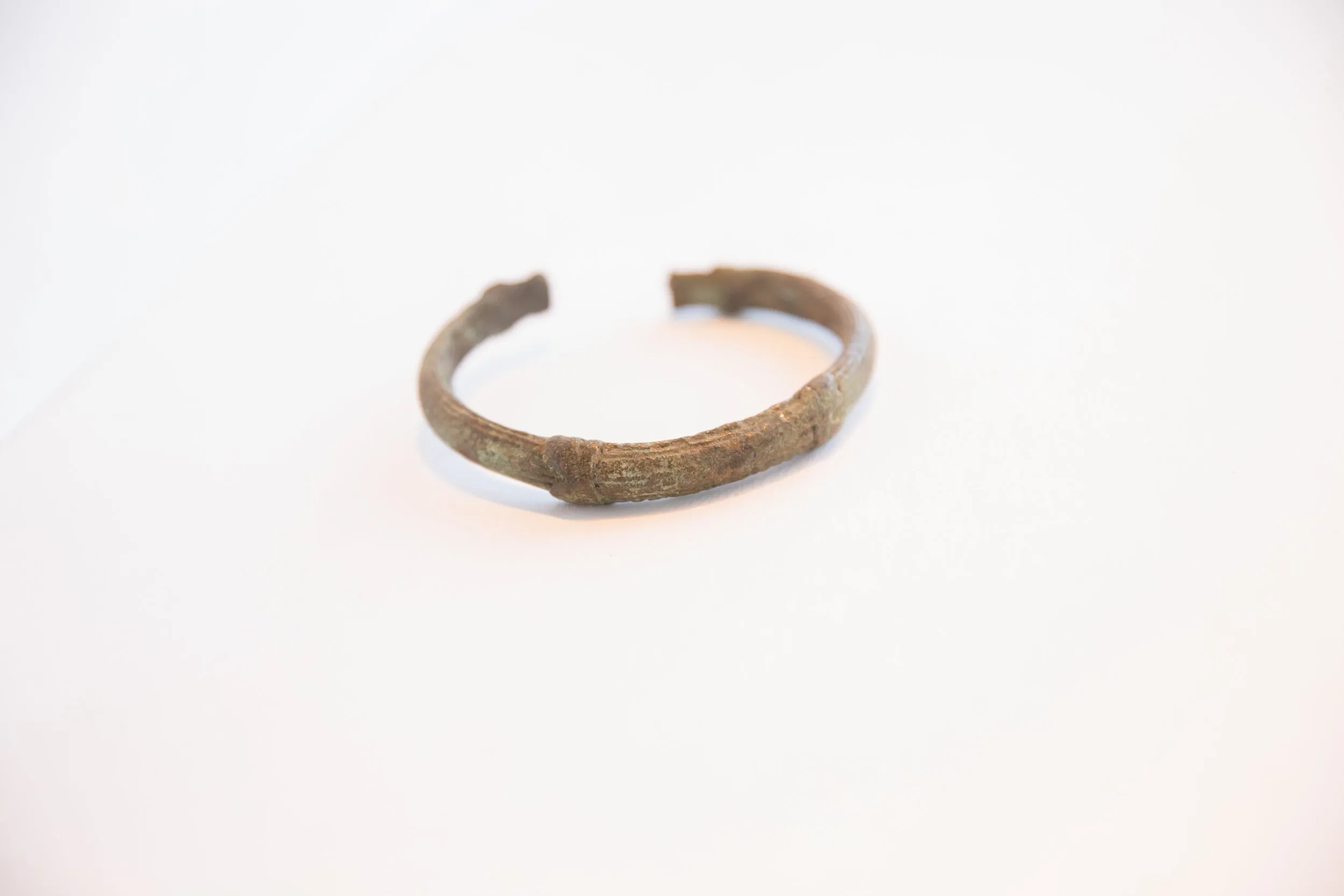 Vintage African Oxidized Cuff Bracelet