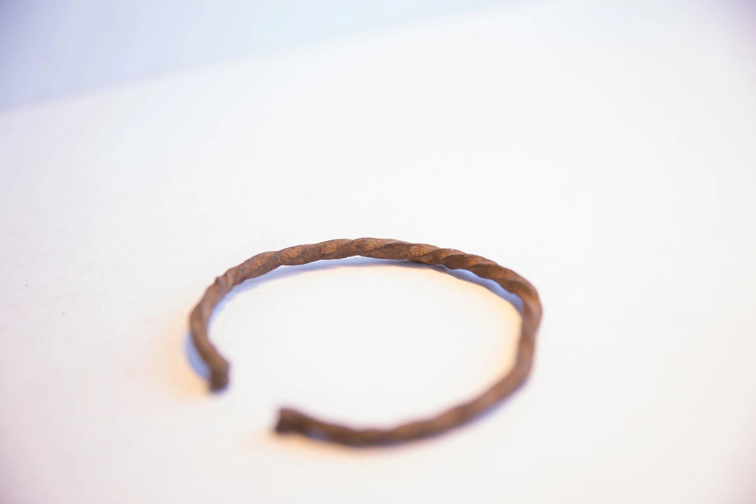 Vintage African Twisted End Design Cuff Bracelet