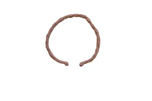 Vintage African Twisted End Design Cuff Bracelet