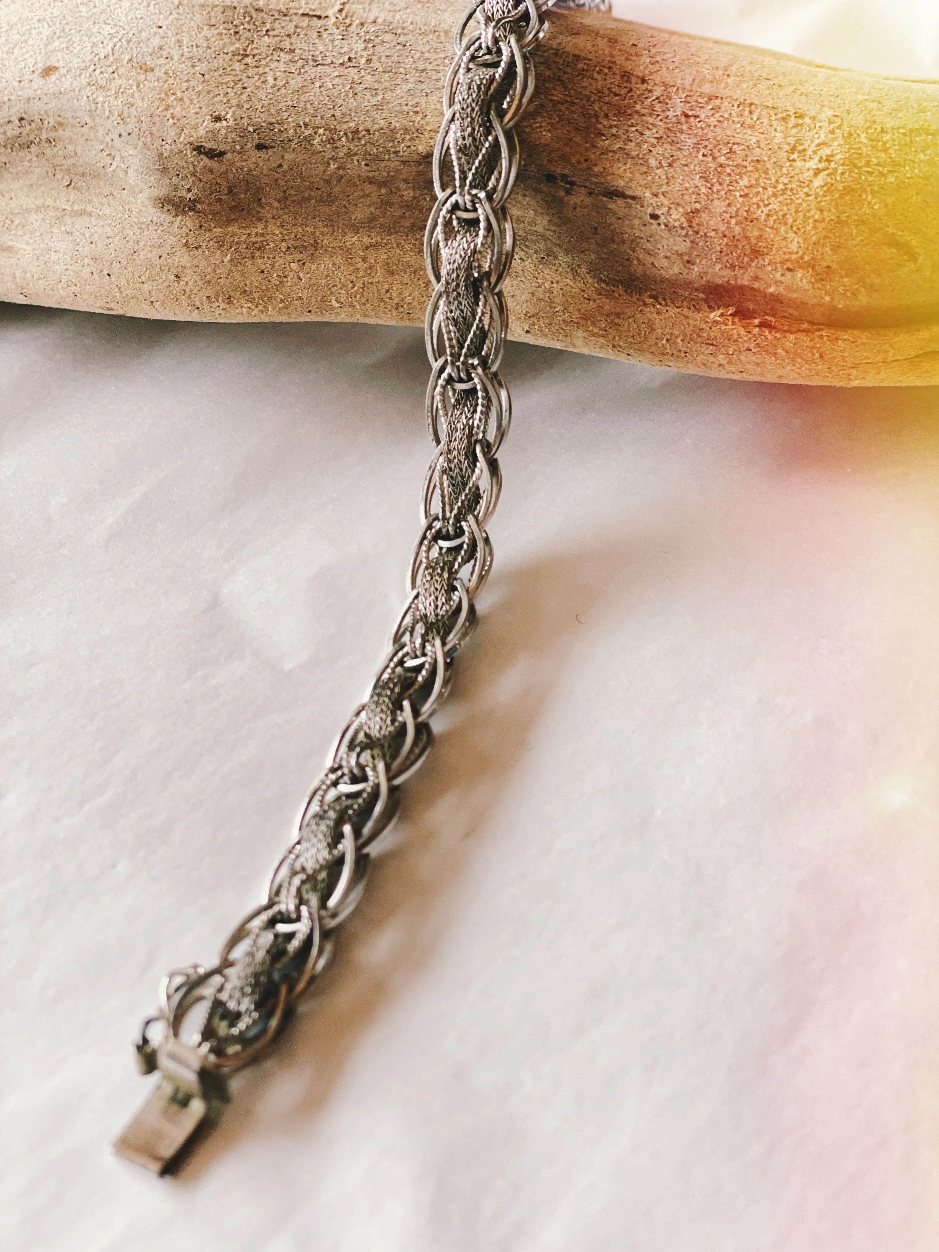 Vintage Link Charm Bracelet