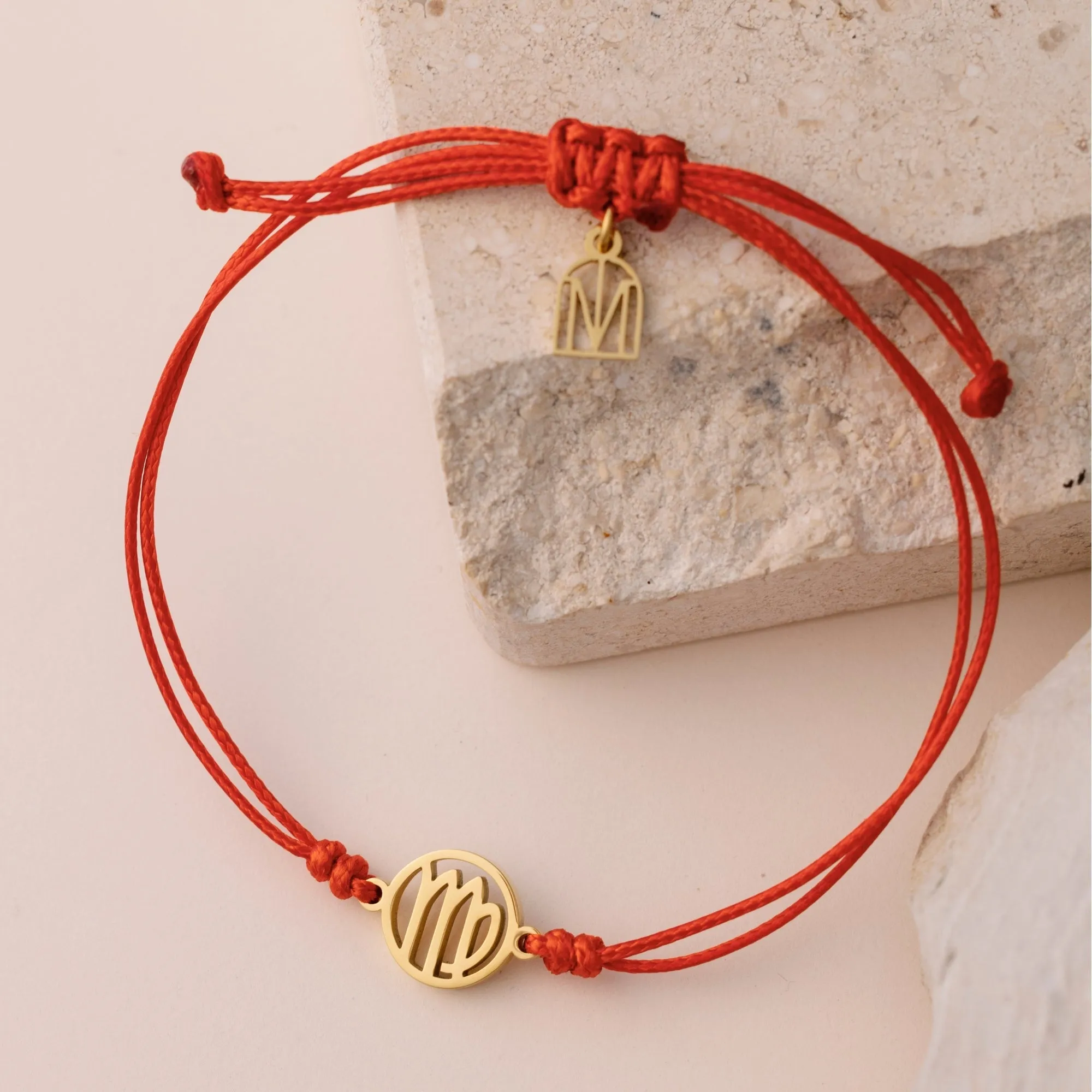 Virgo Zodiac Thread Bracelet