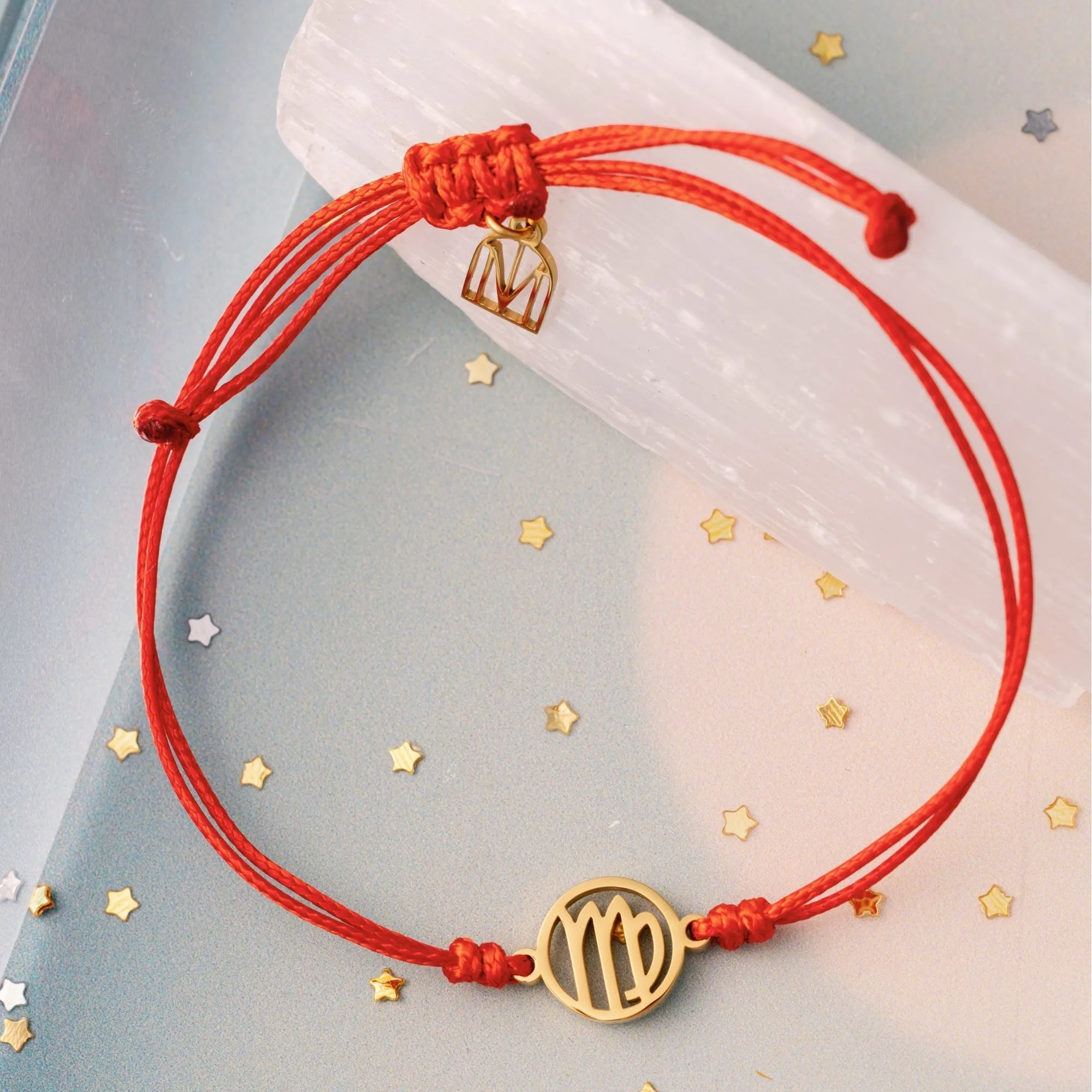 Virgo Zodiac Thread Bracelet