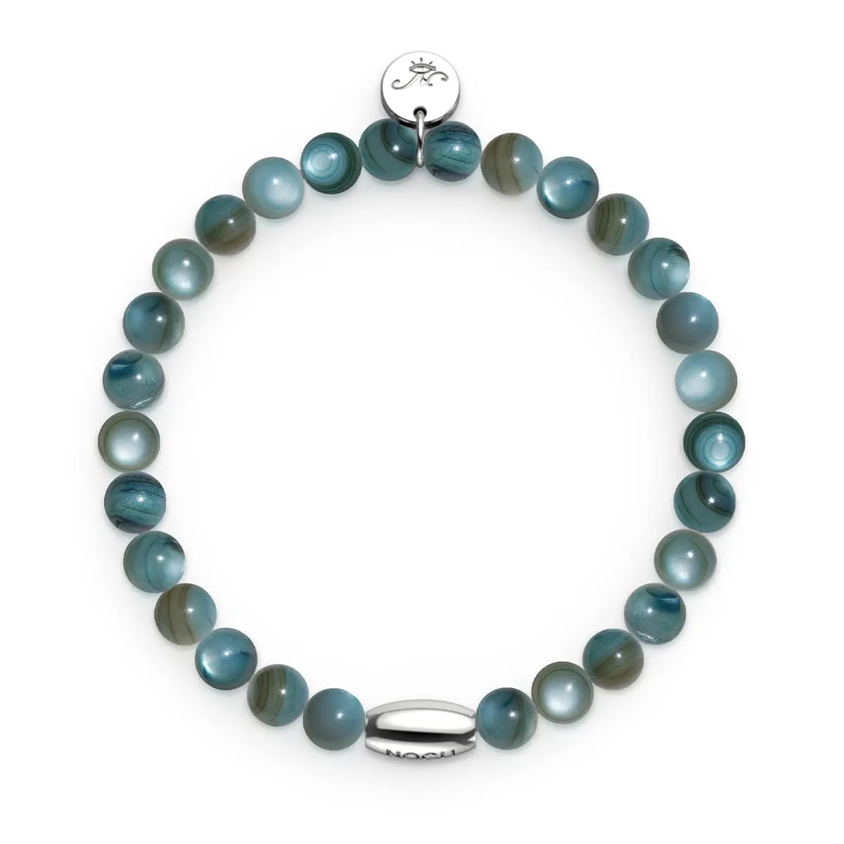 Viridian Kelp x Silver | Abalone Bracelet