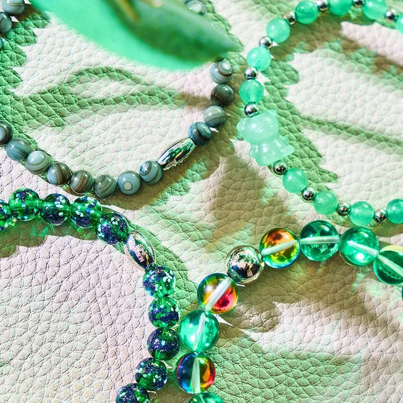 Viridian Kelp x Silver | Abalone Bracelet