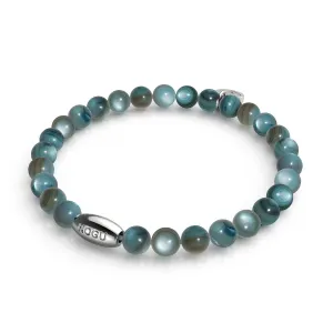 Viridian Kelp x Silver | Abalone Bracelet