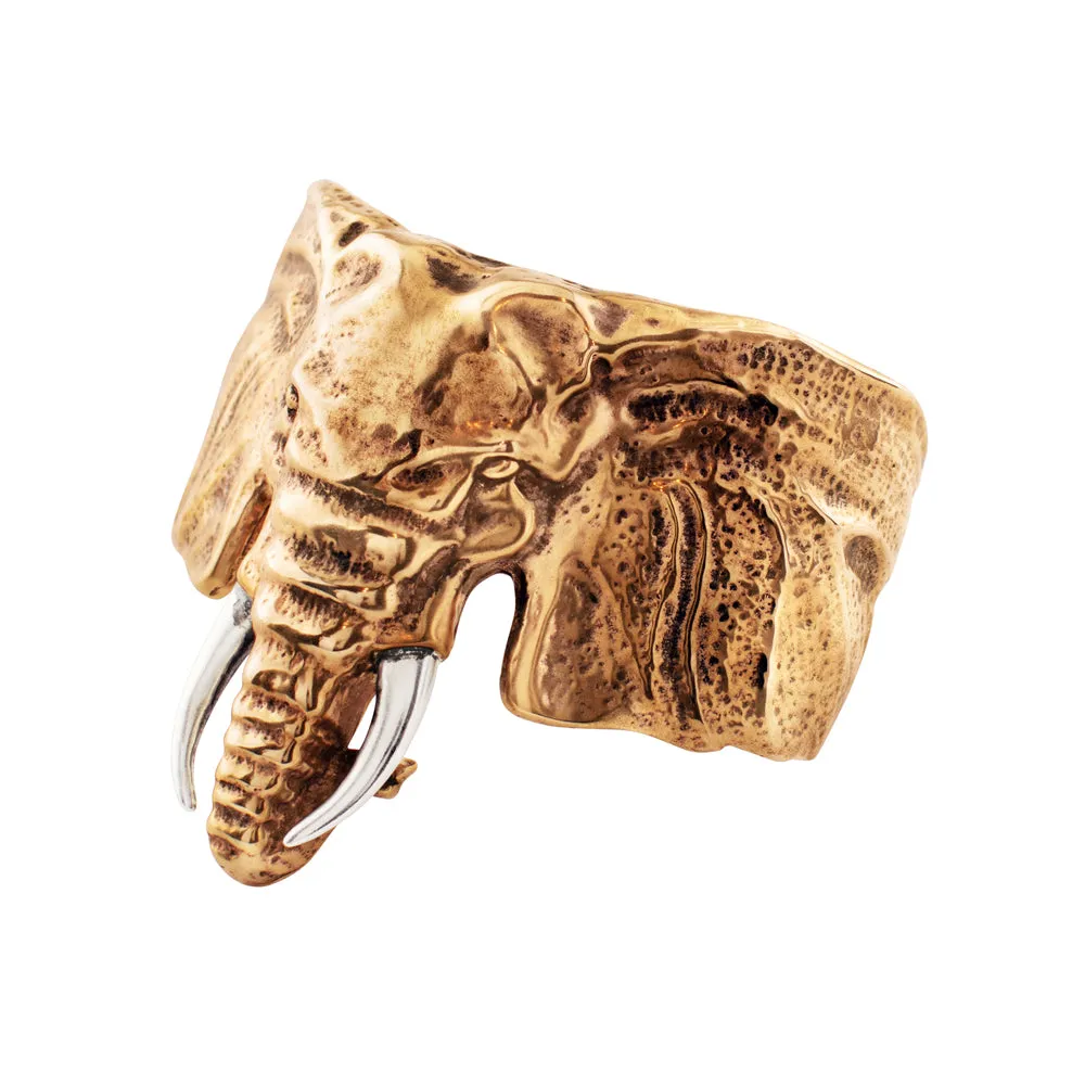 Wear Your Wisdom Elephant Cuff