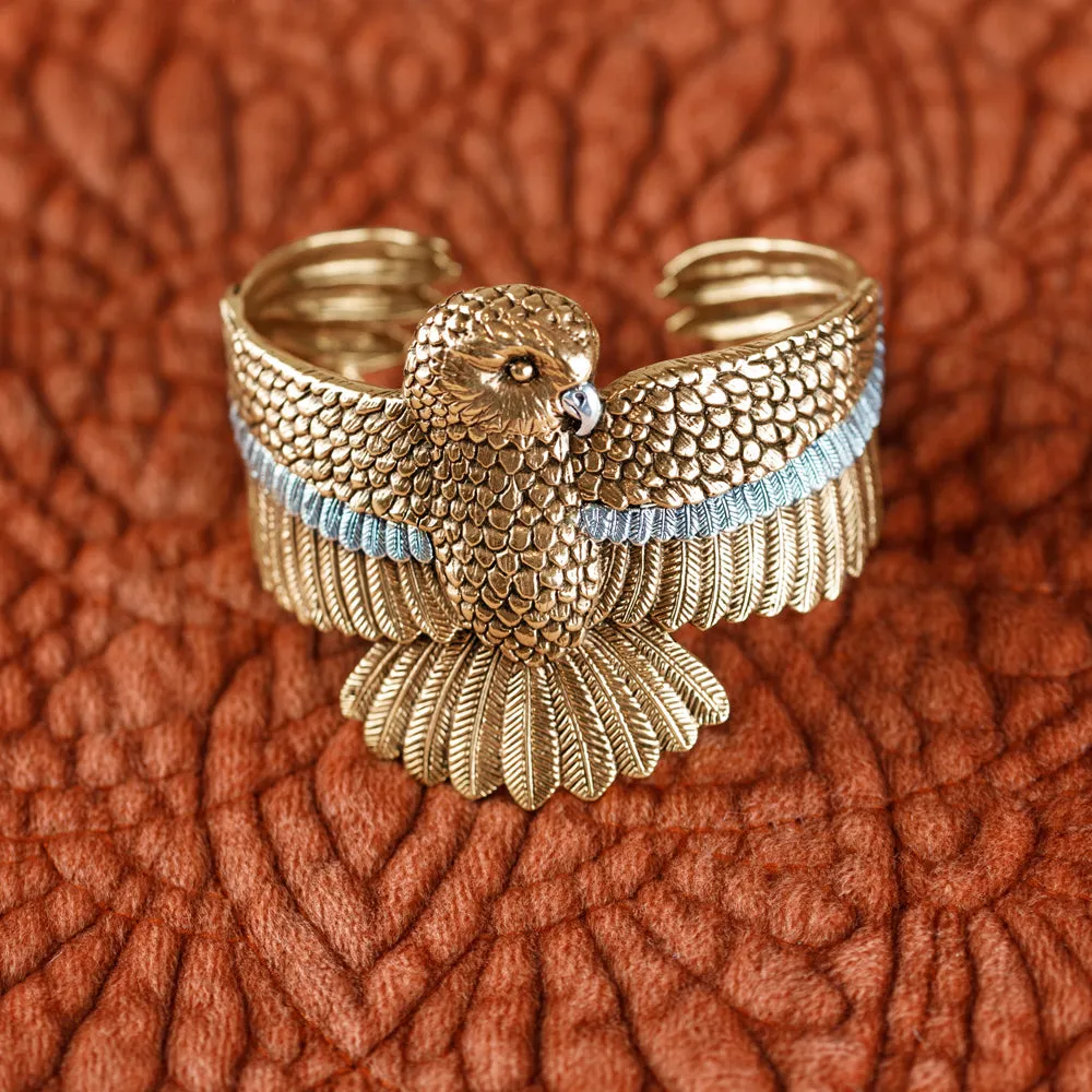 Wild & Wise Owl Cuff