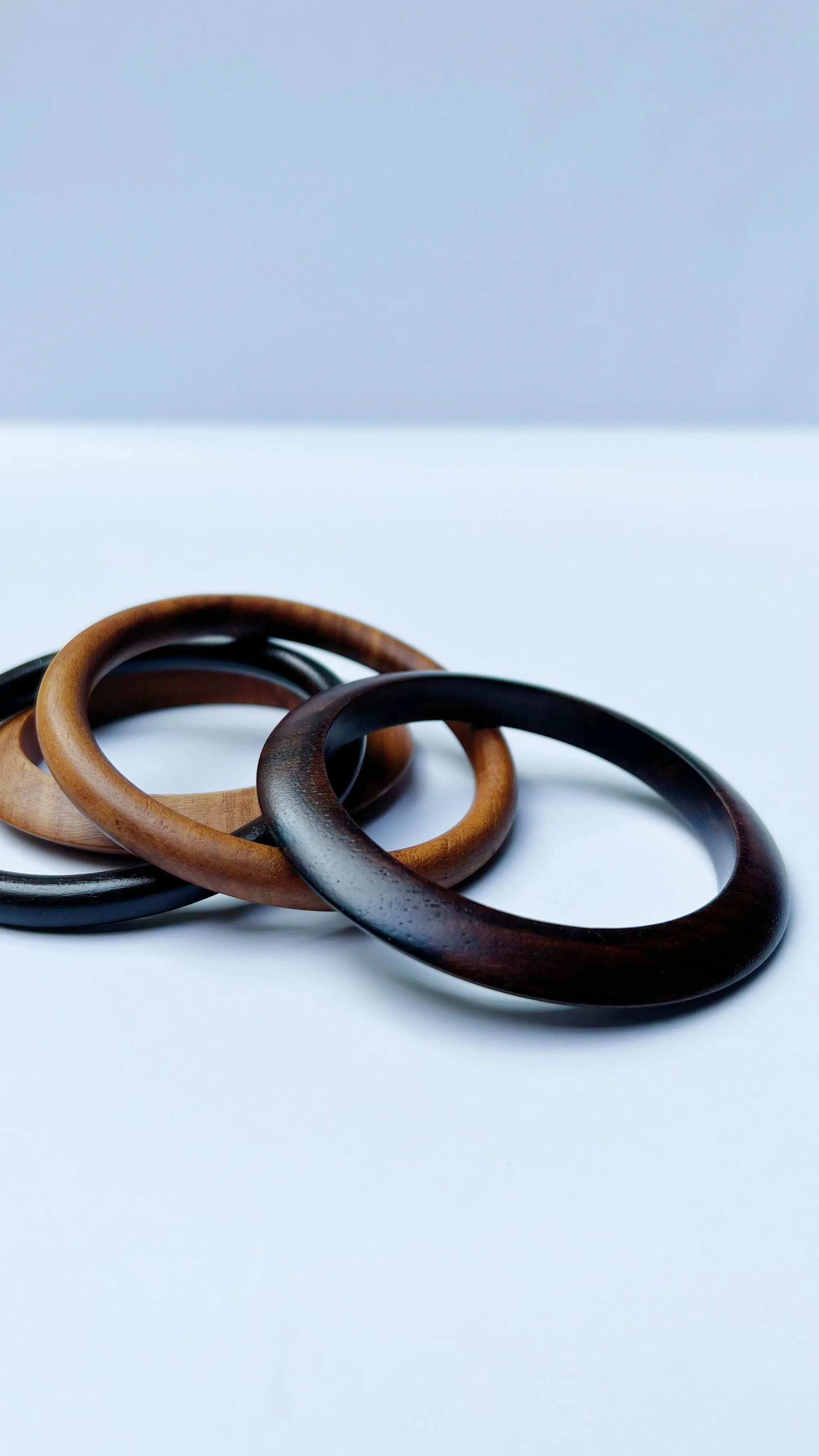 WOODEN BANGLE SET