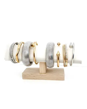 Wooden Bracelet Display Stand