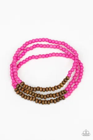 Woodland Wanderer Pink
Bracelet Paparazzi