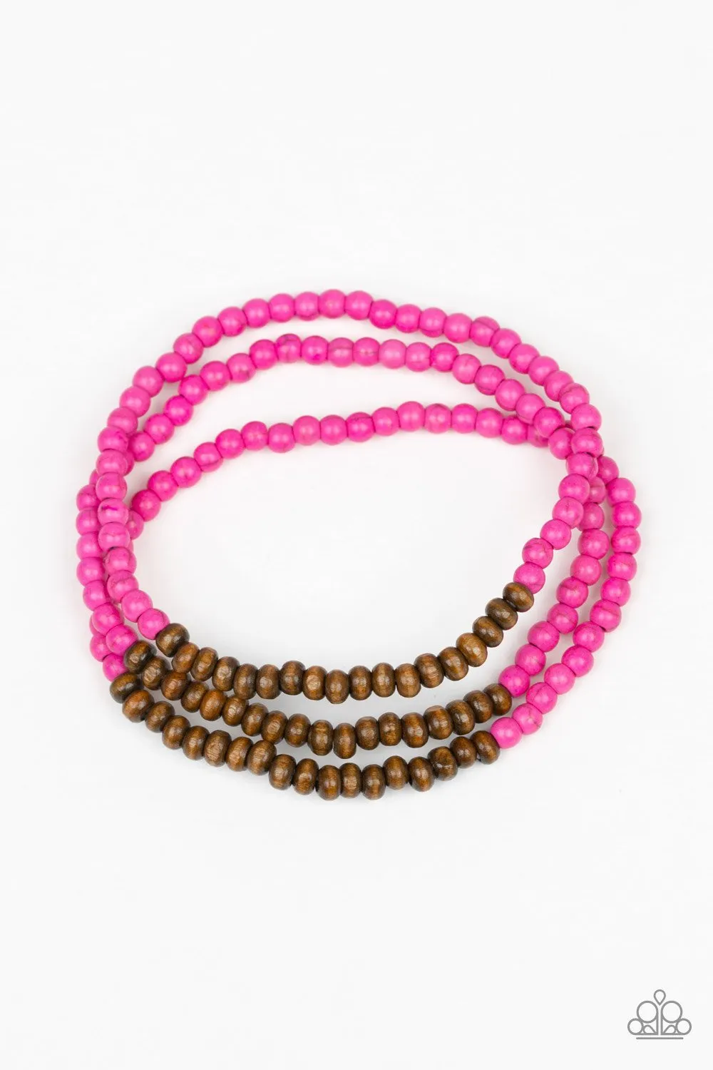 Woodland Wanderer Pink
Bracelet Paparazzi