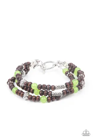 Woodsy Walkabout Green Paparazzi Bracelet