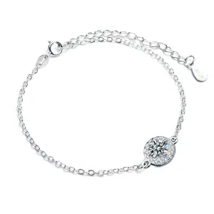 Wrap Around Moissanite Bracelet