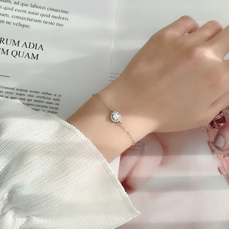 Wrap Around Moissanite Bracelet