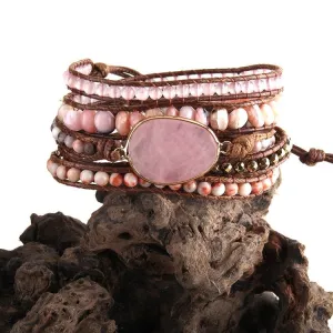 Wrap Crystal Cluster Bracelet