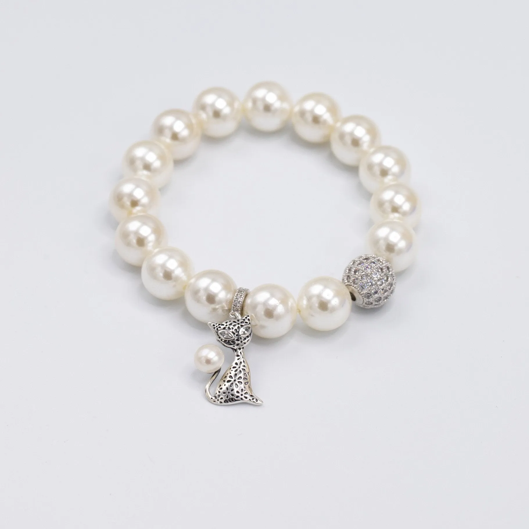 Zeta Pearls and Kitty Bracelets