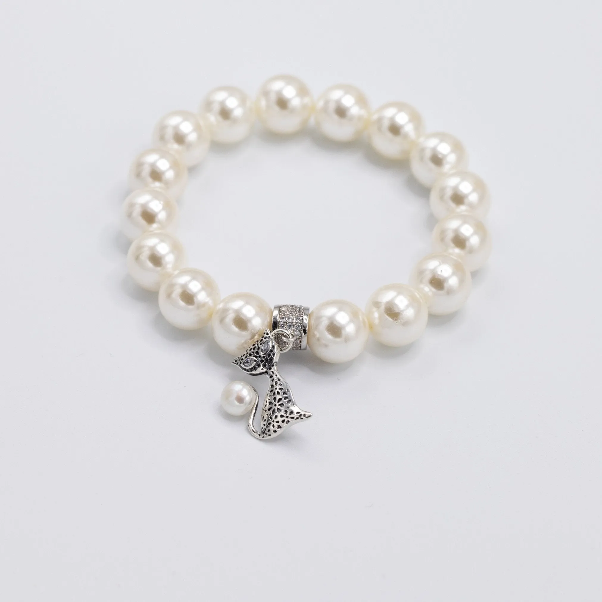 Zeta Pearls and Kitty Bracelets